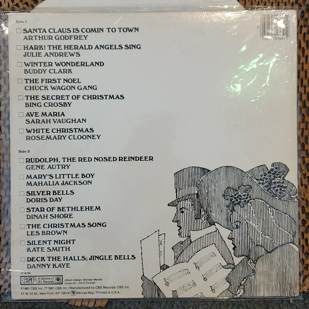🎄 Vinyl A CHRISTMAS TAPESTRY 🎧 33 Record Album 🎵 - Picture 2 of 4